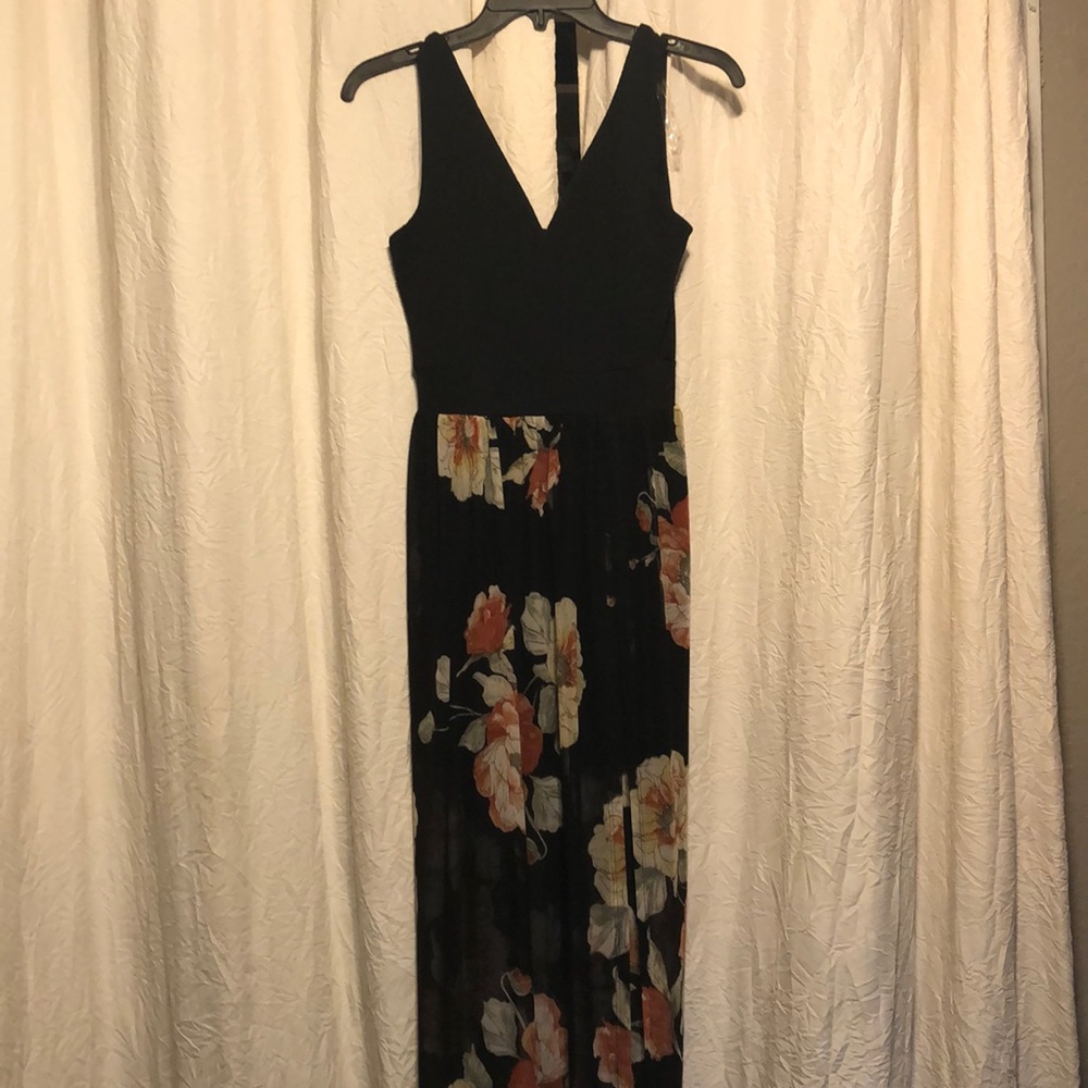 LBD with floral detail